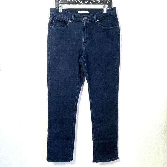 Levi's Jeans Women's Classic Straight Blue Size 10 Stretch Denim Normcore Basics - Picture 12 of 12